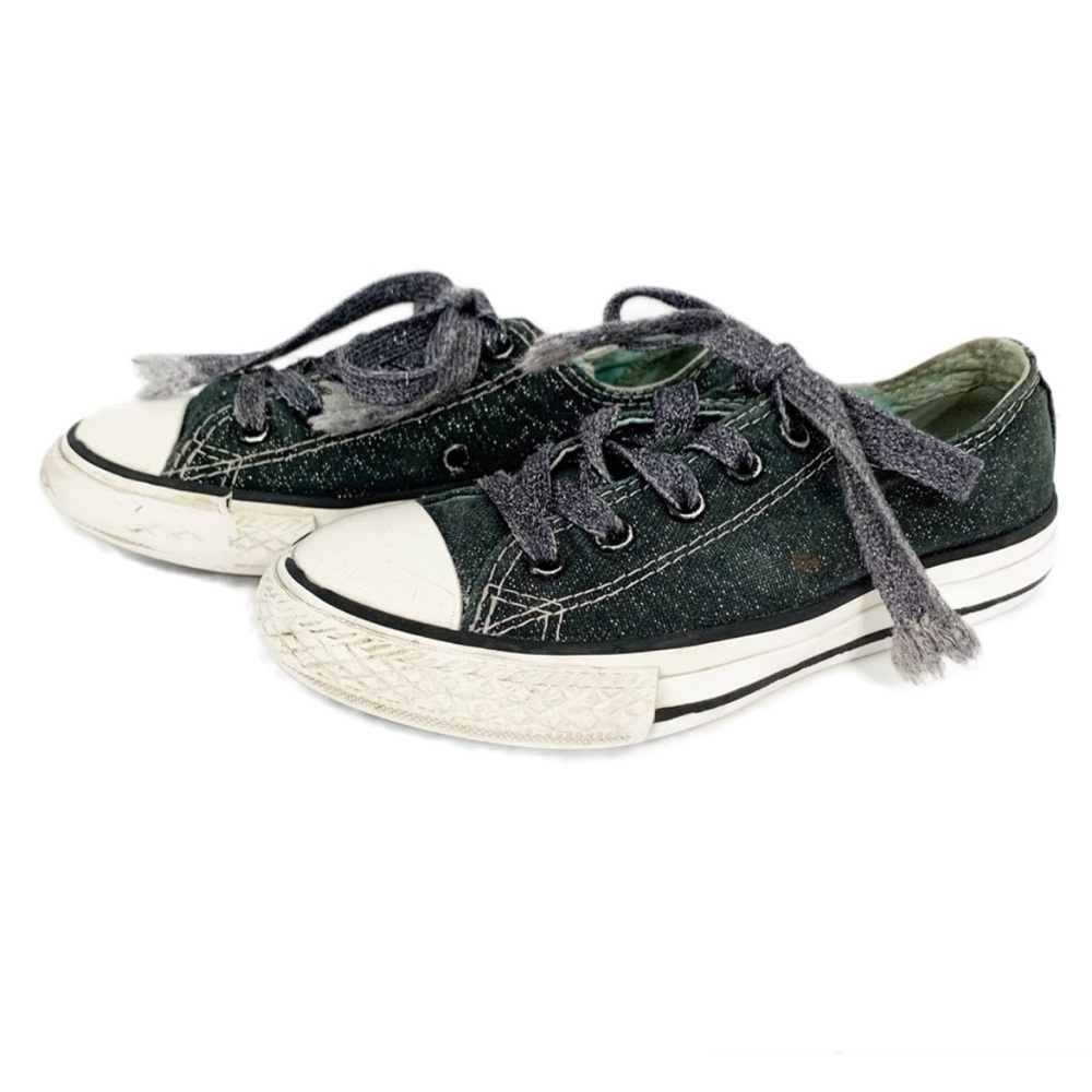 Converse All Star Multi Color Various Print Tounges Low Top Canvas Sneakers